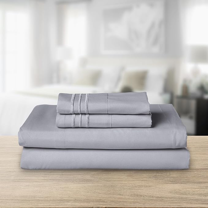 Elegant Comfort Luxurious 1500 Premium Hotel Quality Microfiber Three Line - Image 2