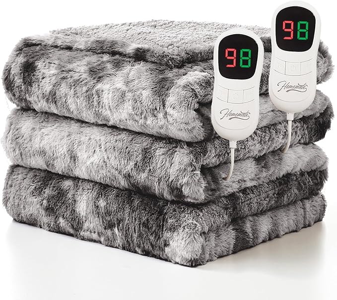 Homemate Electric Heated Blanket Queen Size by Homemate