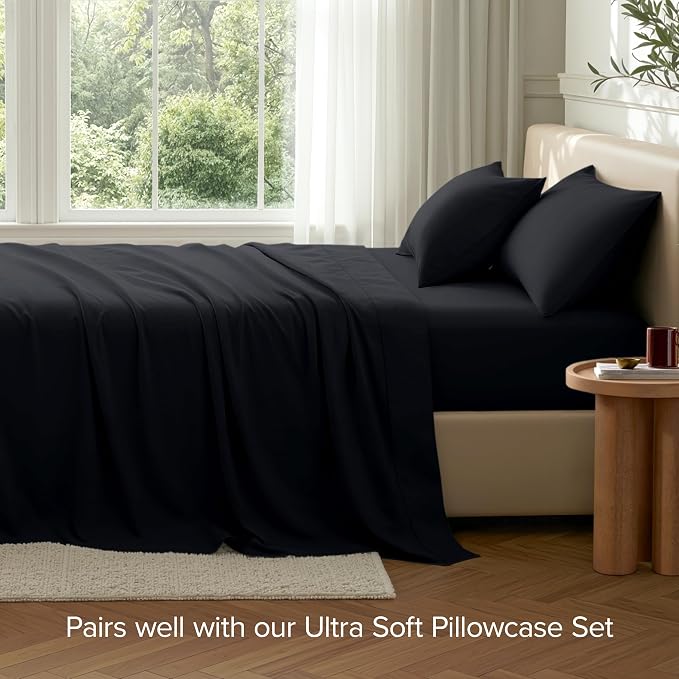Bare Home Extra Long Flat Sheet - Image 7