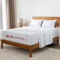 Mellanni Extra Deep California King Sheets by Mellanni