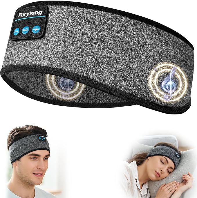 Perytong Sleep Headphones Wireless, Air Travel by Perytong