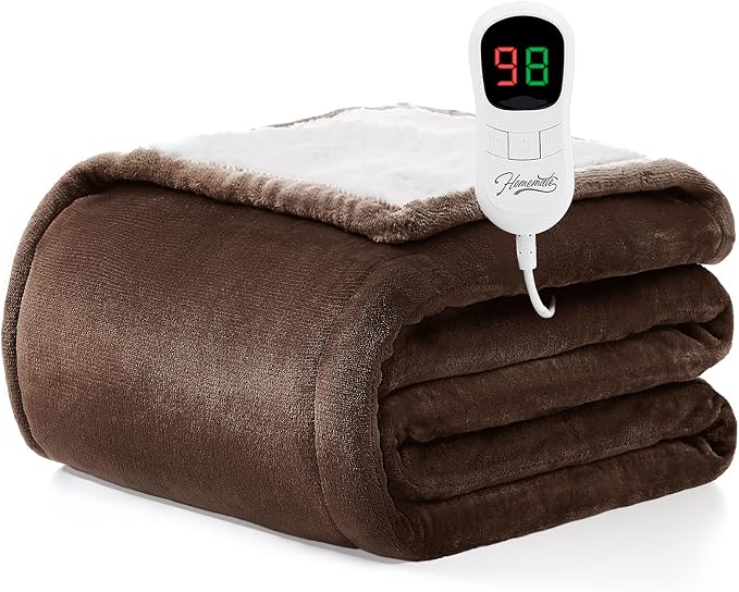 Homemate Electric Heated Blanket Twin Size by Homemate