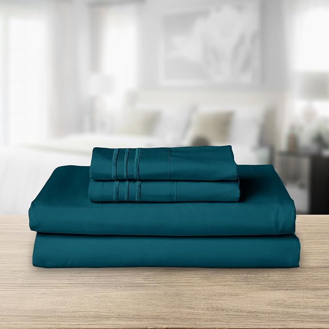 Elegant Comfort Luxurious 1500 Premium Hotel Quality Microfiber Three Line - Image 2