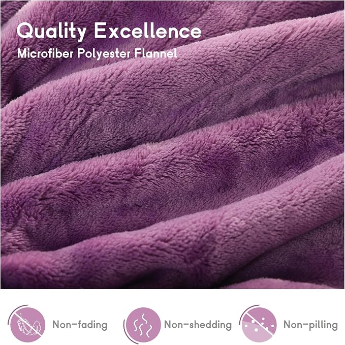 Heated Blanket Electric Blanket Full Size 72''x84'' - Image 7