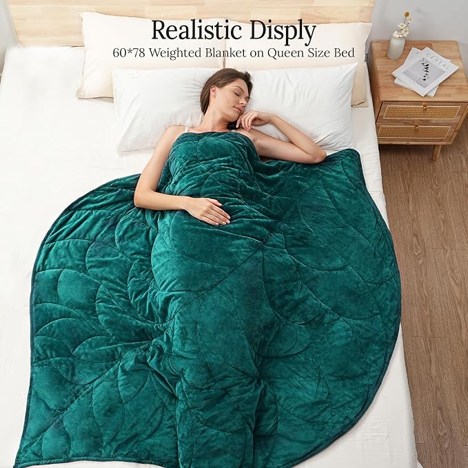 Kaisa Weighted Blanket for Adults, Soft Heavy Blanket Machine Washable - Image 4