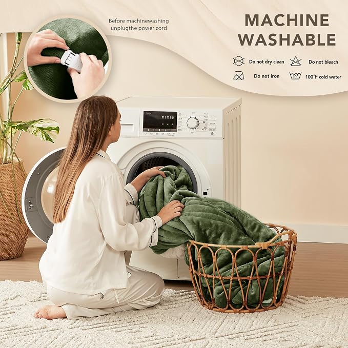 Homemate Electric Heated Blanket King - Image 7