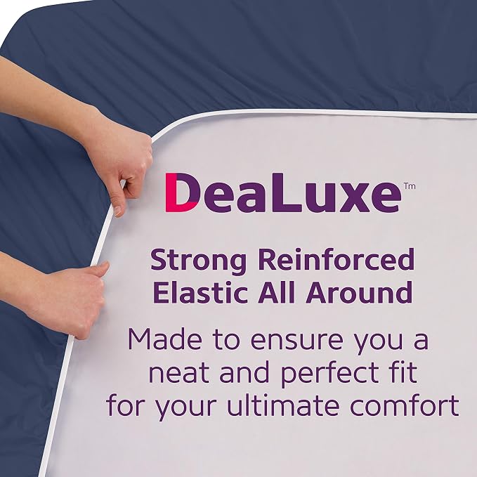 DeaLuxe California King Fitted Sheet Only - Image 4