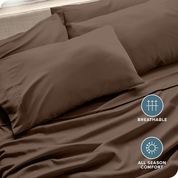 Bare Home Microfiber King Size Pillowcases - Image 5