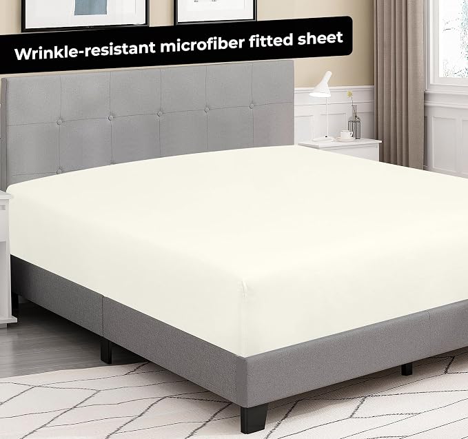 Royale Linens Fitted Sheet Twin - Image 8