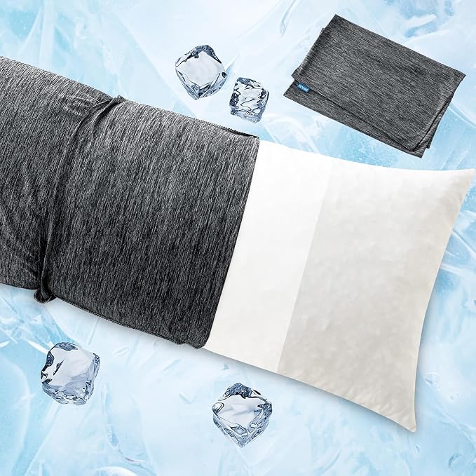MIULEE Body Pillow for Adults Long Body Pillow for Side Sleeper Memory Foam - Image 5