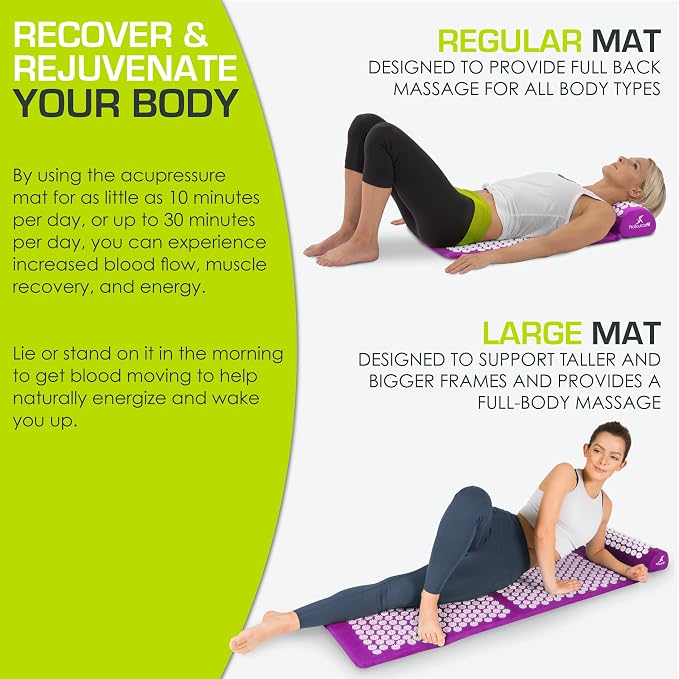 ProsourceFit Acupressure Mat and Pillow Set - Image 5