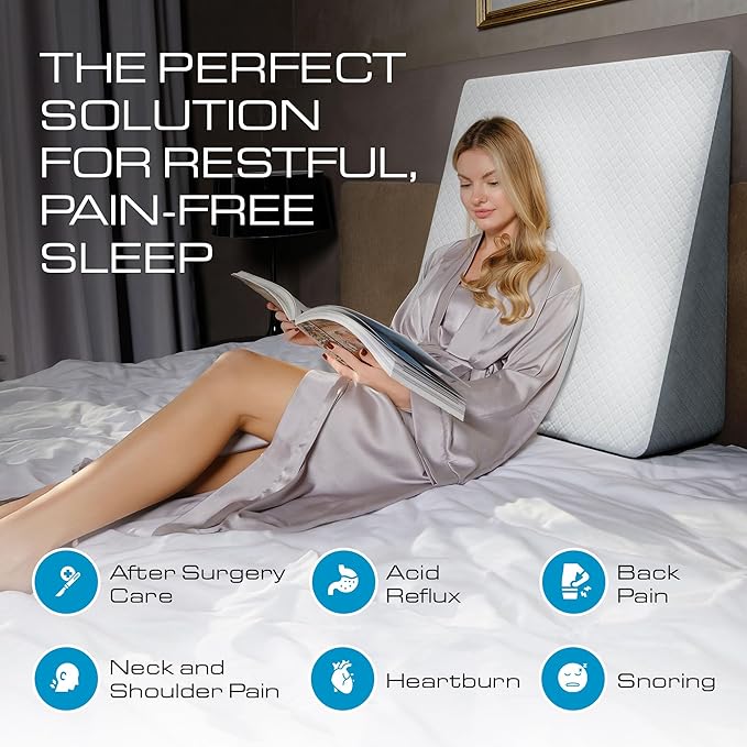 Kolbs Extra Wide Bed Wedge Pillow - Image 2