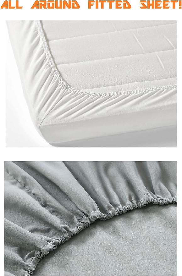 Elegant Comfort Luxury Soft 1500 Premier 4-Piece Premium Hotel Quality Wrinkle - Image 3