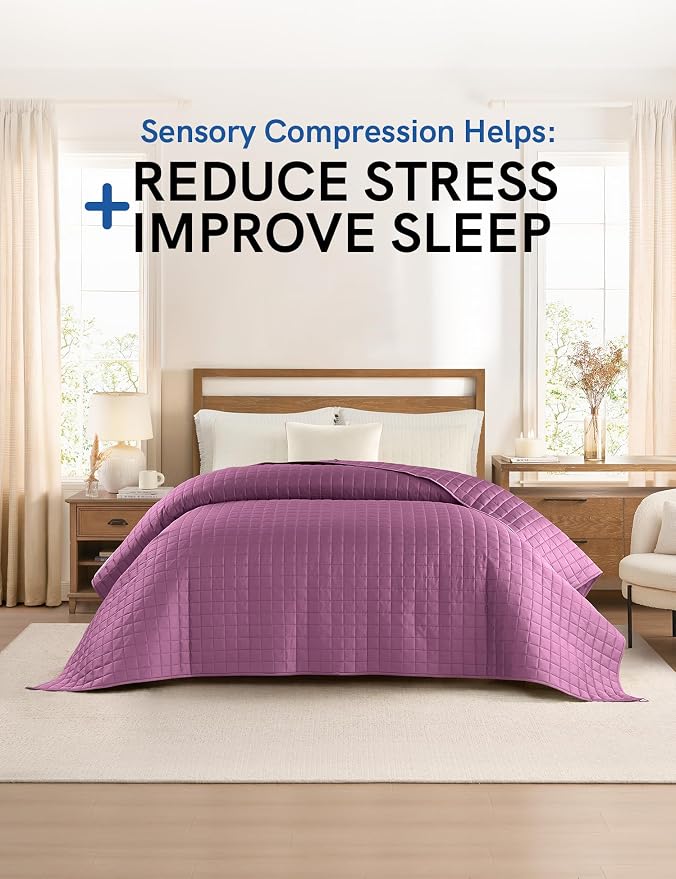 YnM Exclusive Cooling Weighted Blanket, Smallest Compartments - Image 2