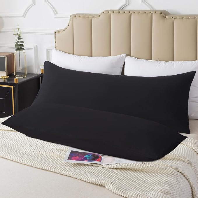 SHOUREN Cotton Memory Foam Body Pillow Insert- Cooling Breathable Full Body - Image 3