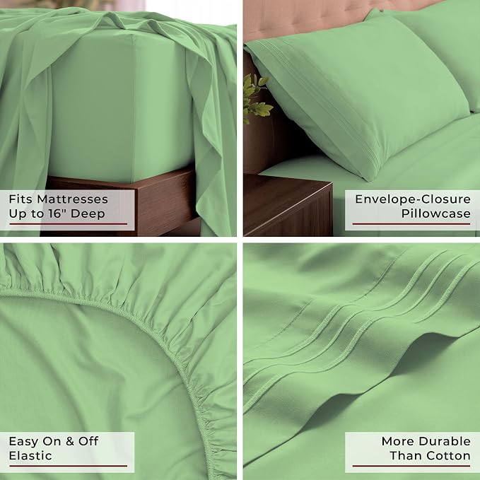 Mellanni King Sheets Set - Image 5