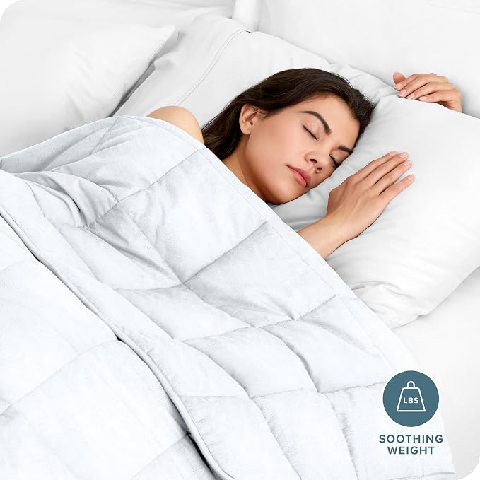 Bare Home Weighted Blanket Queen Size 17lb - Image 2
