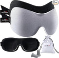 PrettyCare 3D Sleep Mask 2 Pack, Eye Mask by PrettyCare