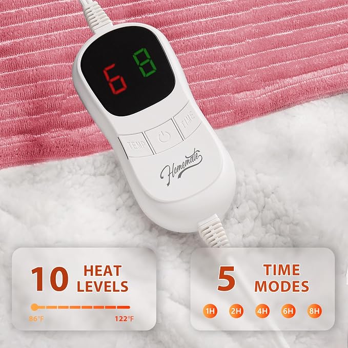 Homemate Heated Blanket Electric Throw - Image 3