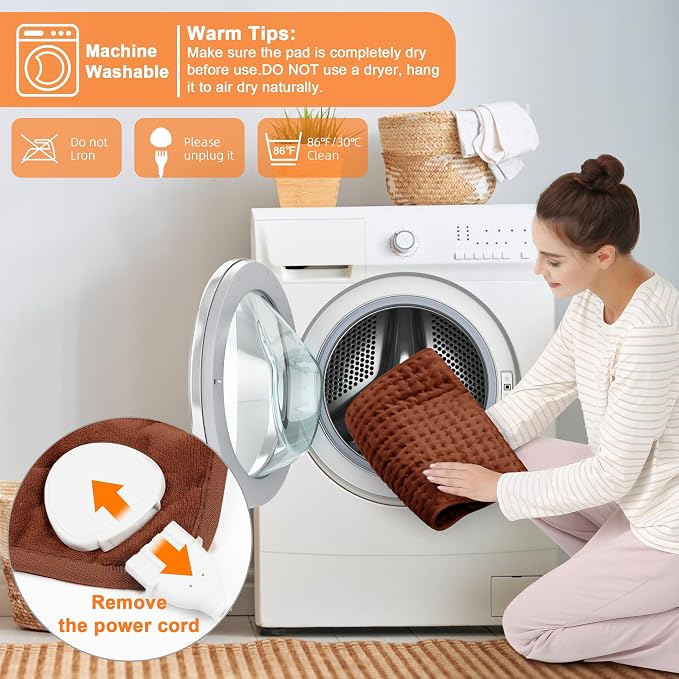 Deepsoon Heating Pad, Electric Heating Pads - Image 9