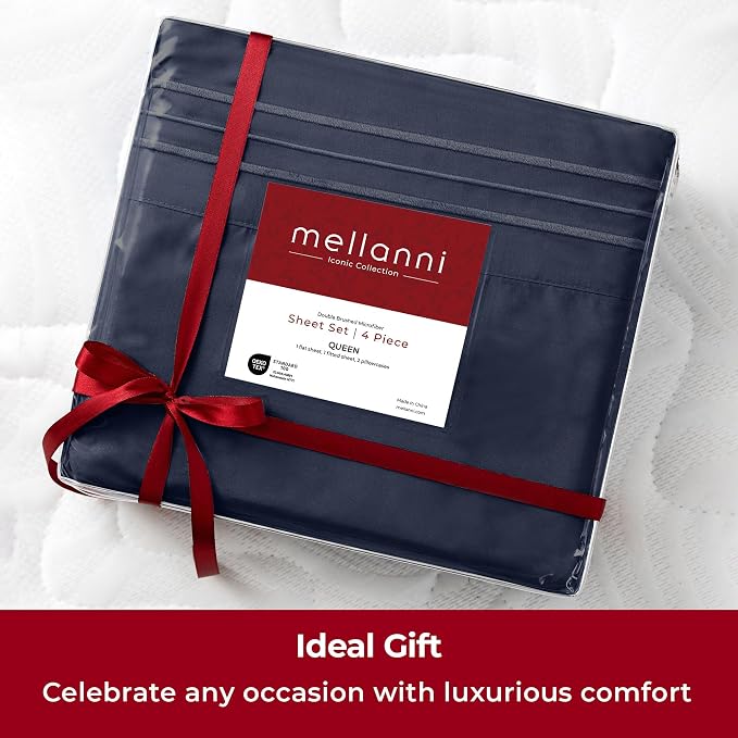 Mellanni Extra Deep Split King Sheets - Image 9