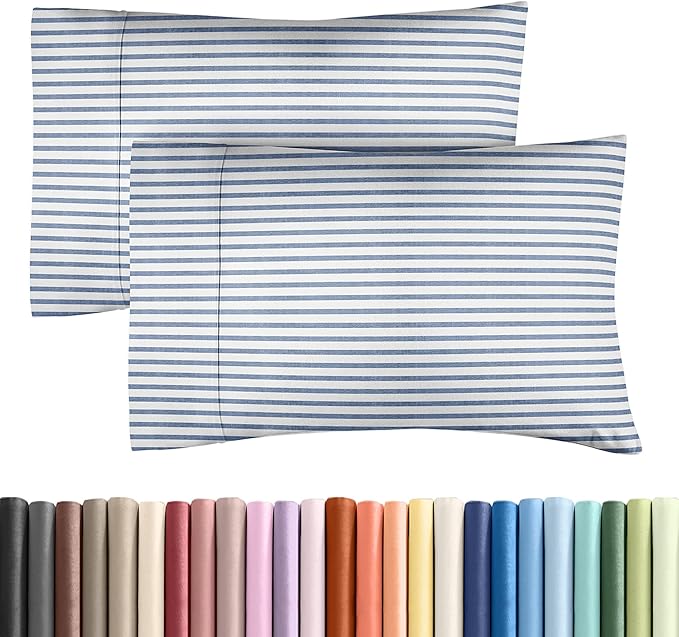 King Pillow Cases Set of 2 by CGKUnlimited