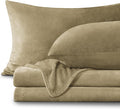 BEDELITE Flannel Sheets King Size Camel by BEDELITE