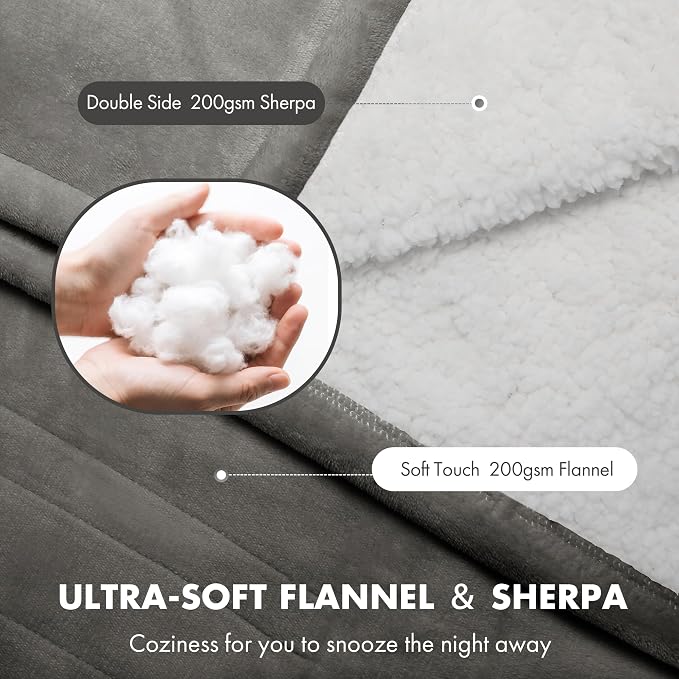Electric Blanket Throw 50" x 60" - Image 3