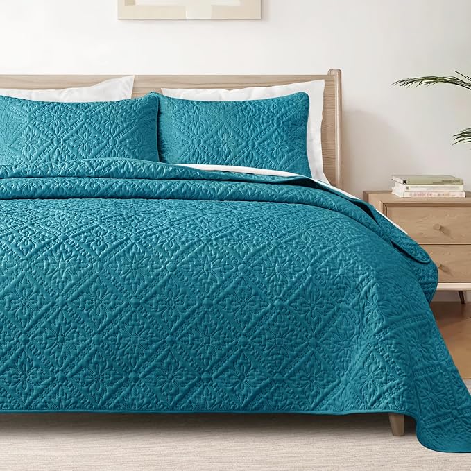 Exclusivo Mezcla Twin Quilt Bedding Set, Lightweight Soft Bedspreads Coverlets by ExclusivoMezcla