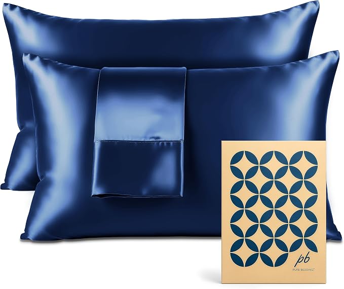 Pure Bedding Satin Pillowcase 2 Pack by PureBedding