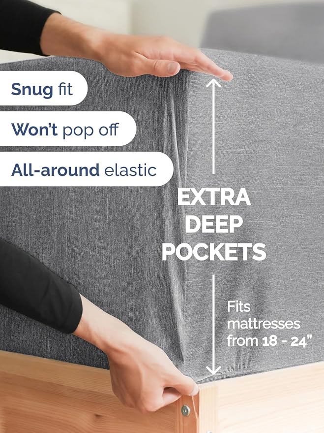 Extra Deep Queen Sheet Set - Image 3