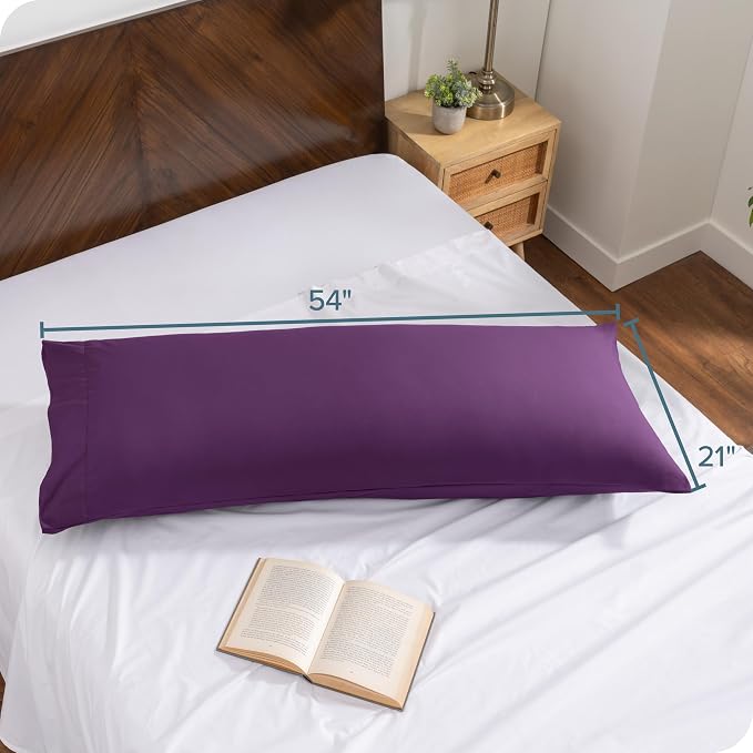 Bare Home Microfiber Body Pillow Cover - Image 6