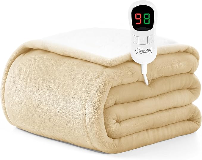 Homemate Electric Heated Blanket Twin Size by Homemate