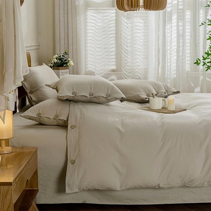 JELLYMONI Cotton Duvet Cover King Size - Image 7