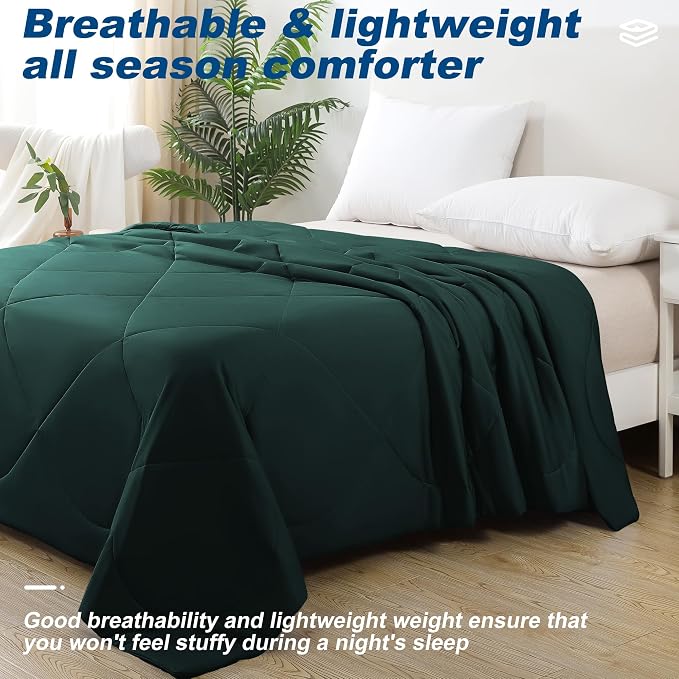 Cooling Comforter King Size, Double-Sided Cold Tech Quilted Bed Comforters - Image 7