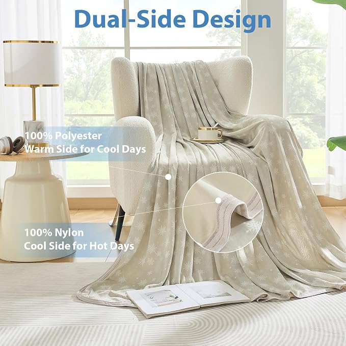 OIGAE Cooling Blanket for Hot Sleepers - Image 3