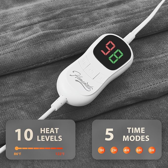 Homemate Electric Heated Blanket Twin Size - Image 6