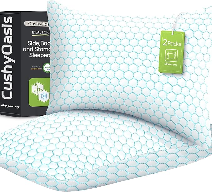 CushyOasis Shredded Memory Foam Pillow by CushyOasis