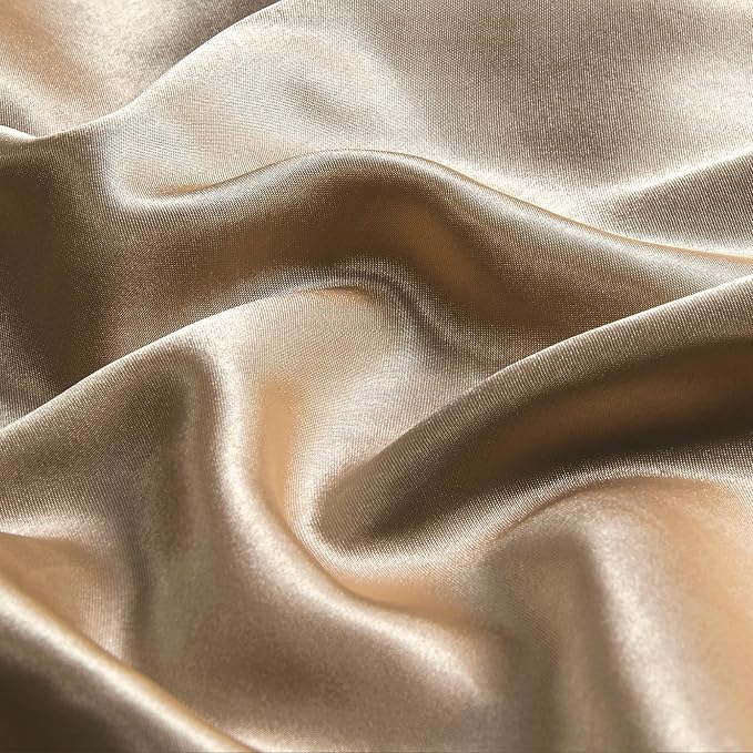 BEDELITE Satin Body Pillow Cover 2 Pack, Super Soft and Cooling Body Pillow - Image 4