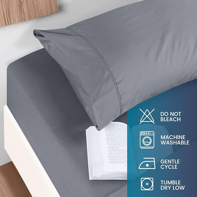 Utopia Bedding Full Size 4 Piece Sheet Set - Image 5