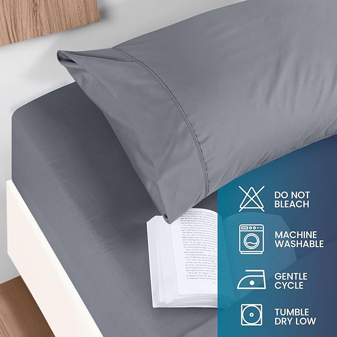 Utopia Bedding Twin Size 3 Piece Sheet Set - Image 5
