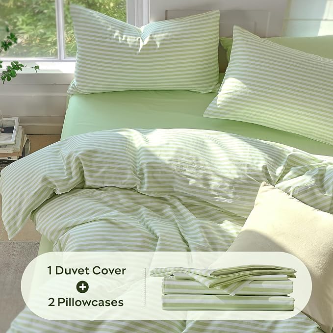 JELLYMONI Striped Duvet Cover Set - Image 5