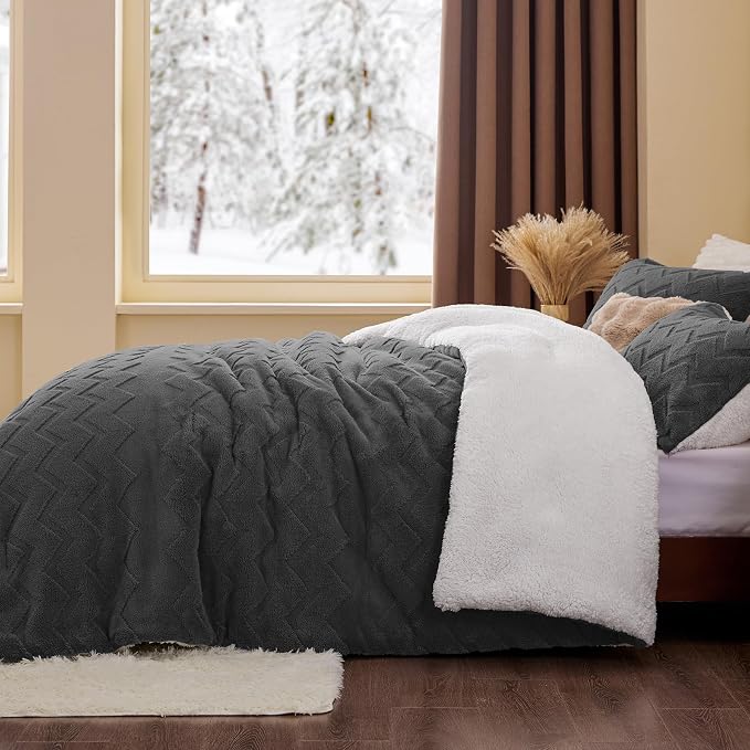 BEDELITE Fluffy Twin Comforter Set - Image 7