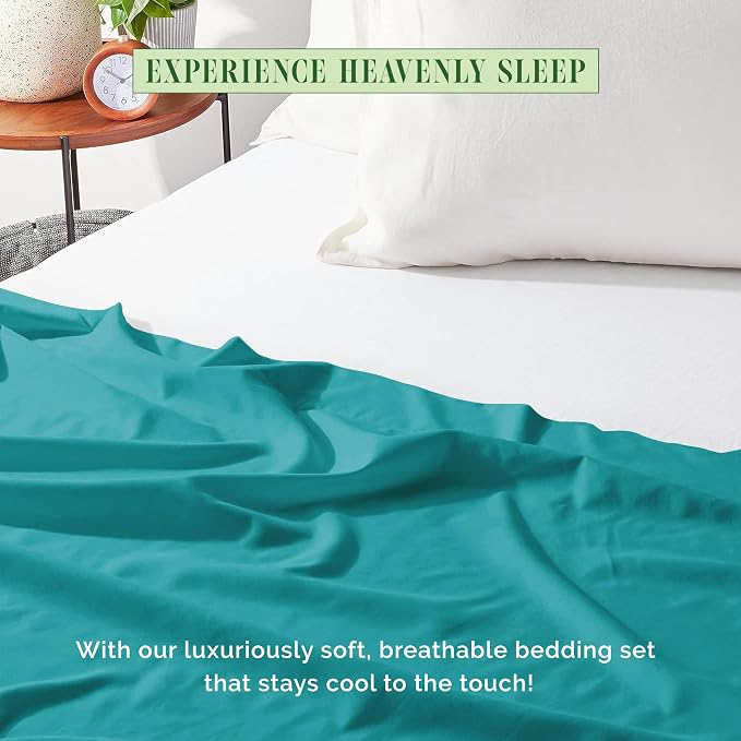 Elegant Comfort Premium Hotel Quality 1-Piece Flat Sheet, Luxury & Softest 1500 - Image 6