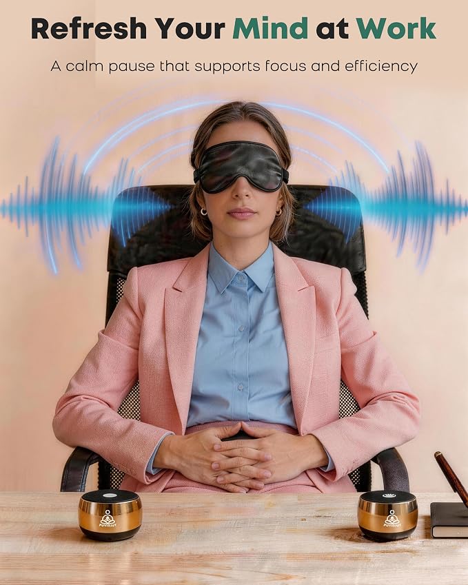 M3 Zen Frequency Sound Machine | Portable Meditation Chime - Image 4