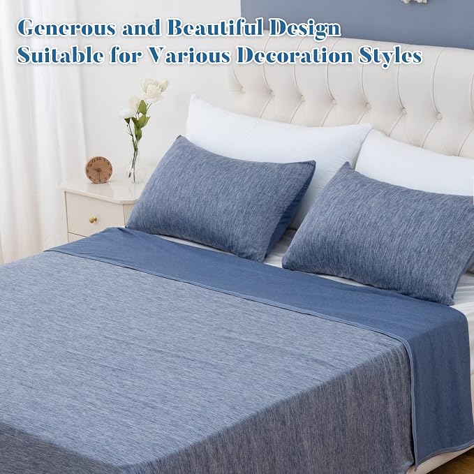 CHOSHOME Cooling Pillow Cases Zipper Pillow Covers Q-Max > 0.45 Zippered - Image 6