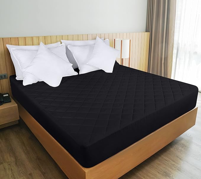 Utopia Bedding Quilted Fitted Mattress Pad, Twin Size, Elastic Fitted Mattress - Image 7