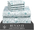RUVANTI 6 Pcs Cotton Sheets by Ruvanti