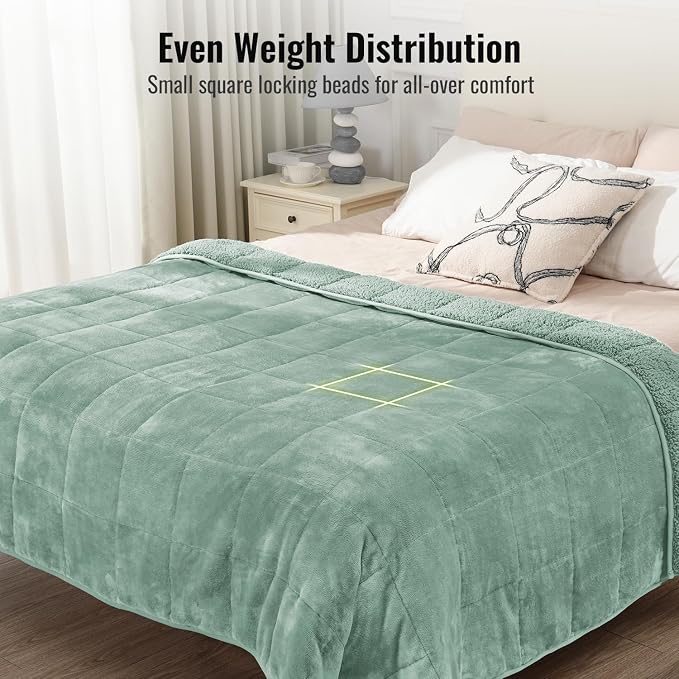 Uttermara Weighted Blankets for Adults Queen Size, 15lbs 60x80 inches Blanket - Image 7