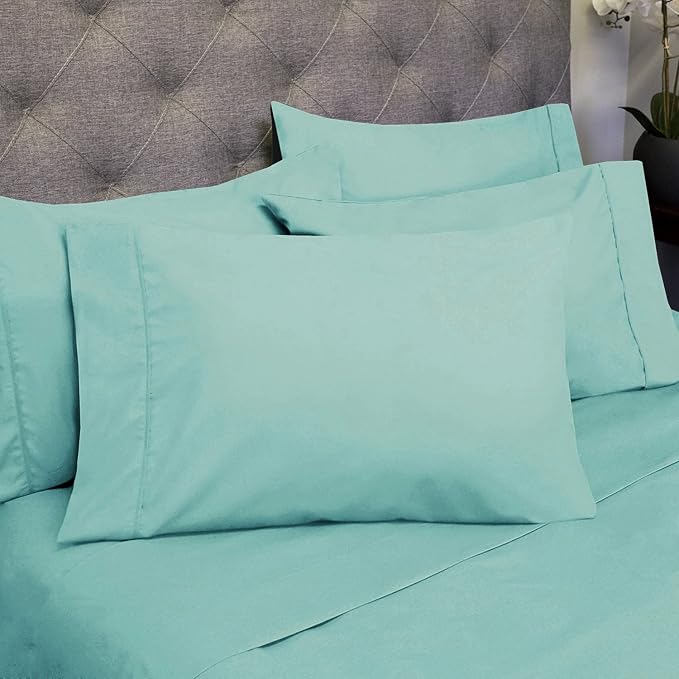 Queen Sheets Blue Porclain - Image 8